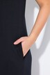 Combinaison en jersey de coton bio, jambe large et couture fantaisie