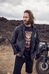 Veste imperméable Iron Maiden, avec capuche et fermeture à glissière - doublure légère