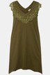 Eco Cotton Pointed Hem Sleeveless Knit Tunic