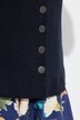 Corsetto in tradizionale stile Tracht dal taglio aderente e smanicato con velluto a coste e punto smock