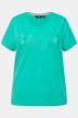 T-shirt à broderie, col rond et manches courtes. Coupe Regular