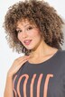 T-shirt oversize, imprimé LOVE. Manches courtes.