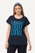 T-skjorte, LOVE, oversized, rund hals, halve ermer
