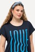 T-skjorte, LOVE, oversized, rund hals, halve ermer