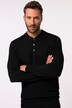JP 1880 Strick-Poloshirt FLEXNAMIC®, Langarm, Merino-Mix, bis 7 XL