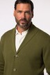 JP 1880 vest, casjmier-touch, sjaalkraag, tot 7XL