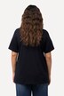 T-shirt, palmer, A-form, V-udskæring, korte ærmer