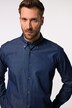 JP 1880 jeanshemd, lange mouwen, button-downkraag, Comfort Fit, tot 8XL