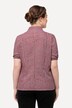 Traditionel bluse, Tern, skålkrave, V-udskæring, korte ærmer