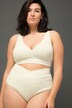 Smocked High Waisted Bikini Bottoms