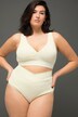 Smocked High Waisted Bikini Bottoms