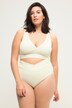 Smocked High Waisted Bikini Bottoms