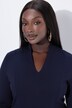 Goblet Collar 3/4 Sleeve Dress