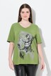 T-Shirt, Trachtenmotiv, Classic, V-Ausschnitt, Halbarm