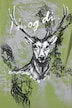 T-Shirt, Trachtenmotiv, Classic, V-Ausschnitt, Halbarm