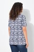 Coral Reef Printed Short Sleeve V-Neck Tee