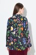 Overhemdblouse, landhuisprint, overhemdkraag, lange mouwen