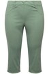 Capri kalhoty Sienna, třásňový lem, úzké nohavice, streč