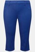 Caprihose Sienna, Fransensaum, schmales Bein, Stretch