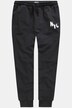 Men+ joggebukse, elastisk linning, NYC print, opptil 84/86