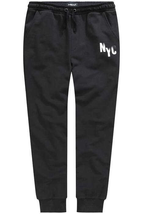Jogging kalhoty Men+, elastický pas, potisk NYC, do 84/86