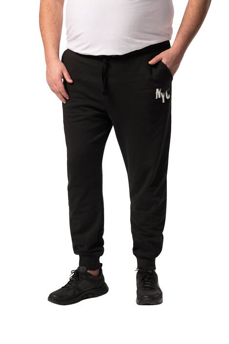 Jogging kalhoty Men+, elastický pas, potisk NYC, do 84/86