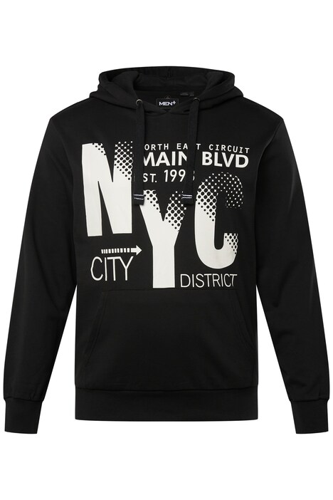 Mikina s kapucí Men+, NYC potisk, do 80/82
