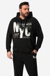 Men+ hoodie, hættetrøje, NYC-print, op til str. 80/82