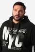 Men+ hoodie, hættetrøje, NYC-print, op til str. 80/82