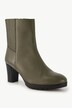 Bottines en cuir nappa, semelle de propreté amovible - largeur H