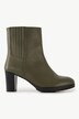Bottines en cuir nappa, semelle de propreté amovible - largeur H