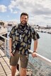 Cargo bermudy Men+, břišní střih, mnoho kapes, do 72