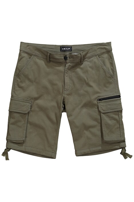 Cargo bermudy Men+, břišní střih, mnoho kapes, do 72