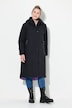 Manteau de pluie technique à capuche, fermeture éclair à double sens