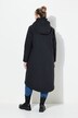 Manteau de pluie technique à capuche, fermeture éclair à double sens