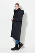 Manteau de pluie technique à capuche, fermeture éclair à double sens
