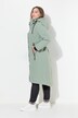 Manteau de pluie technique à capuche, fermeture éclair à double sens