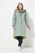 Manteau de pluie technique à capuche, fermeture éclair à double sens