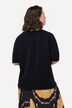 Soft-sweatshirt, oversize, V-udskæring, korte ærmer