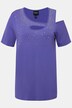 T-shirt à strass, col rond et manches 3/4. Ligne A