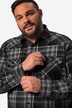 Kostkovaná košile John F. Gee, dlouhé rukávy, Kent límeček, Modern střih, do 8XL
