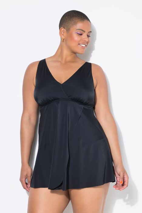Wrap Look Tankini Top