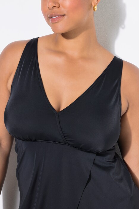 Wrap Look Tankini Top