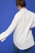 Chemise oversized à col de chemise, rivet fantaisie et manches longues