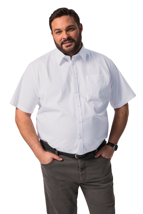 Košile Boston Park, krátké rukávy, Kent límeček, do 8XL