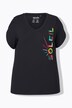 Funktionel T-shirt, Soleil, Classic, V-udskæring, korte ærmer