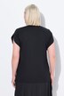 Funktionel T-shirt, Soleil, Classic, V-udskæring, korte ærmer