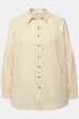Bluse, oversized, fargede nupper, skjortekrage, langermet