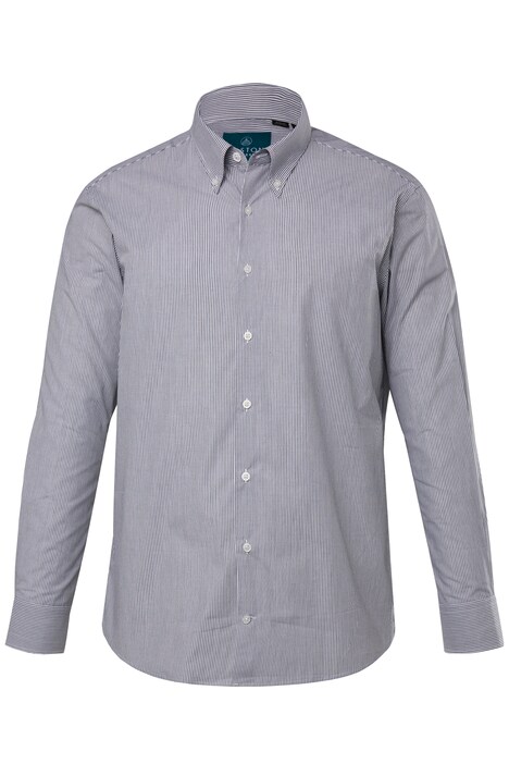 Pruhovaná košile, Boston Park, dlouhé rukávy, límeček s knoflíky, Comfort střih, do 8XL