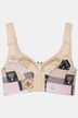 Soutien-gorge de maintien avec mélange de motifs, sans armatures – bonnet C - F